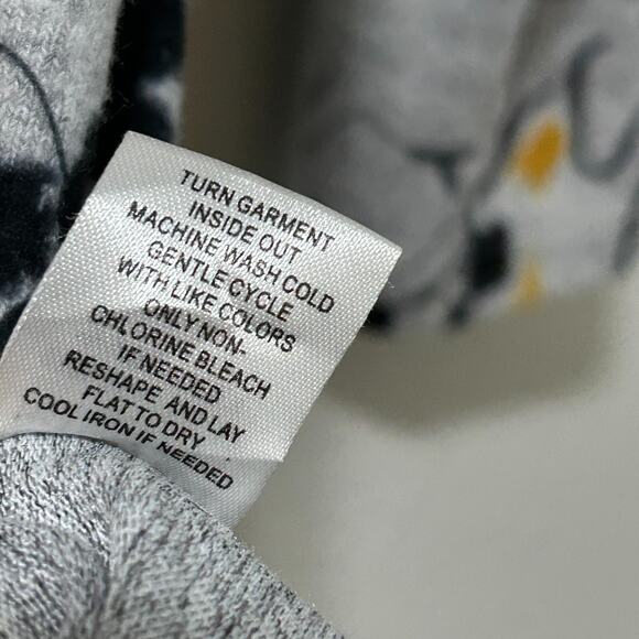 Shana Horse Print Top Small Gray Yellow Knit Cozy Soft Western - Picture 8 of 8